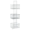 3-Tier Manhattan White Wire Storage Stand