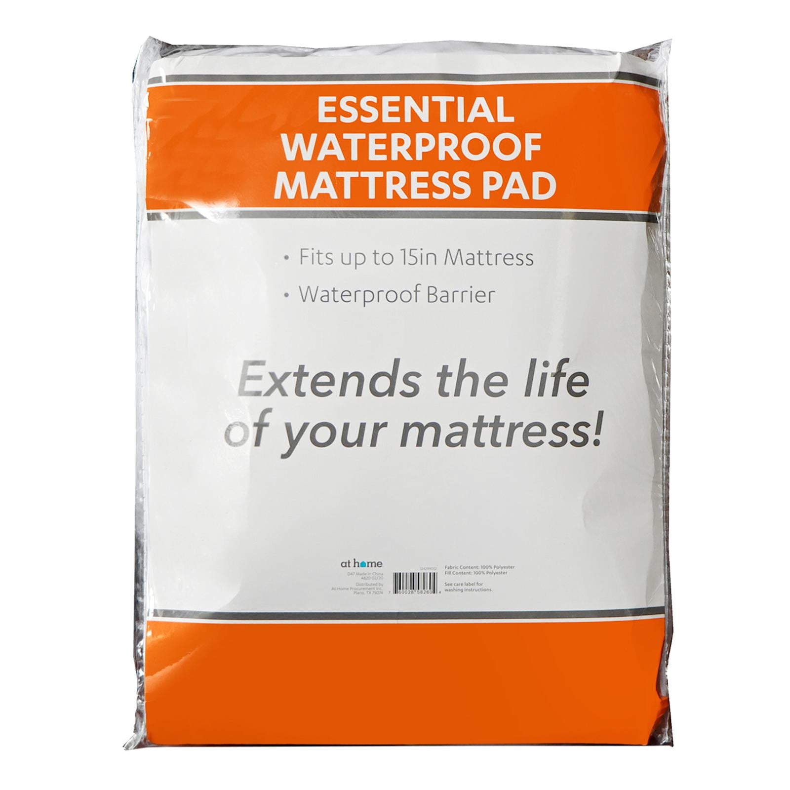 Essential Waterproof Mattress Pad