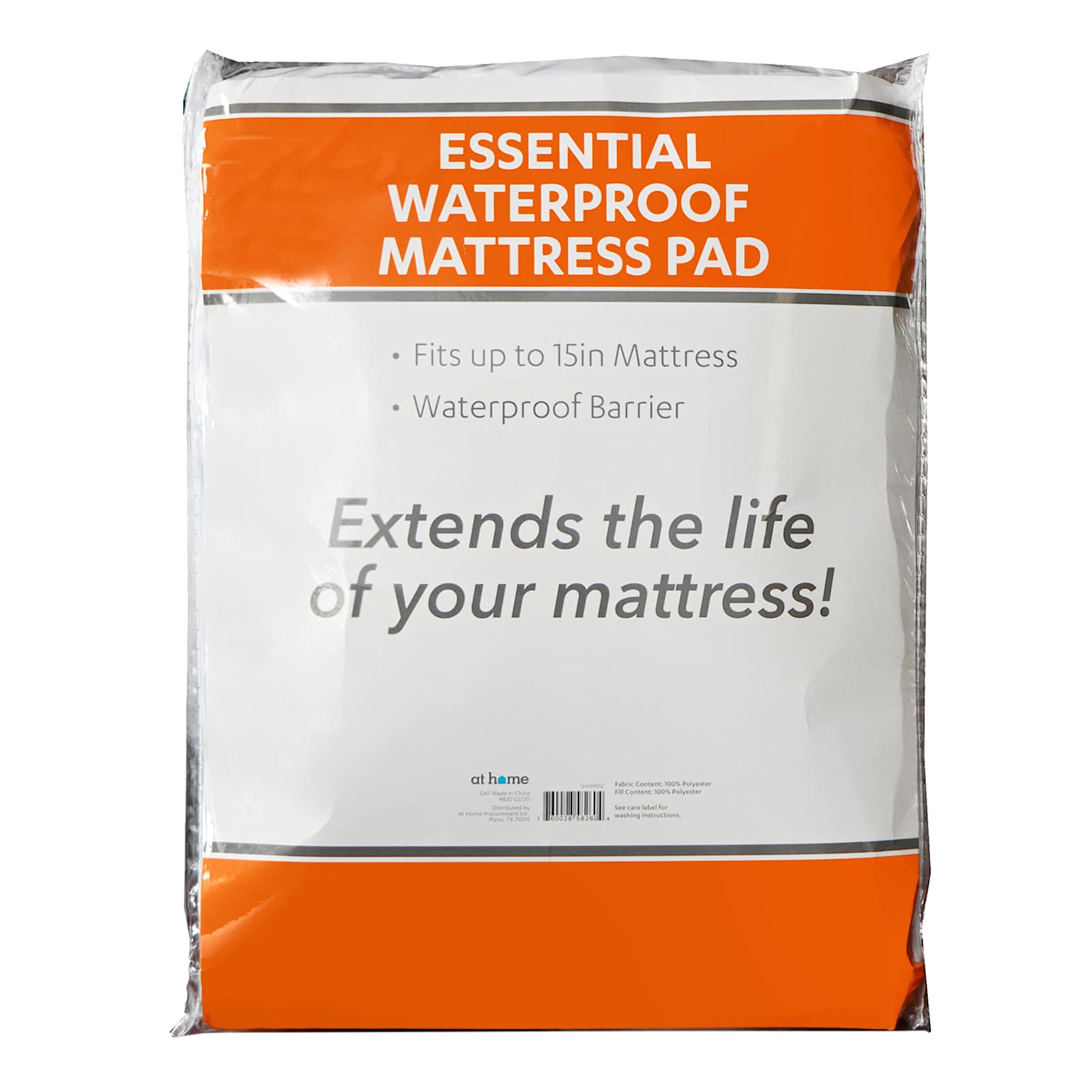 Essential Waterproof Mattress Pad