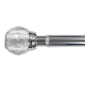 Acrylic Shower Tension Rod, 42-72"
