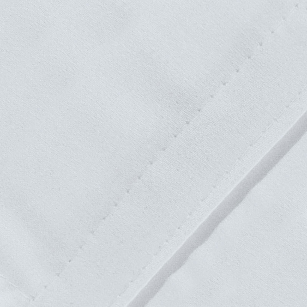 2-Piece Grey 400 Thread Count Cotton Performance Pillowcase Set