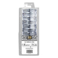 12-Piece Clear Plastic Shower Hooks
