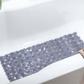 Rockie Grey Bath Mat, 13x28