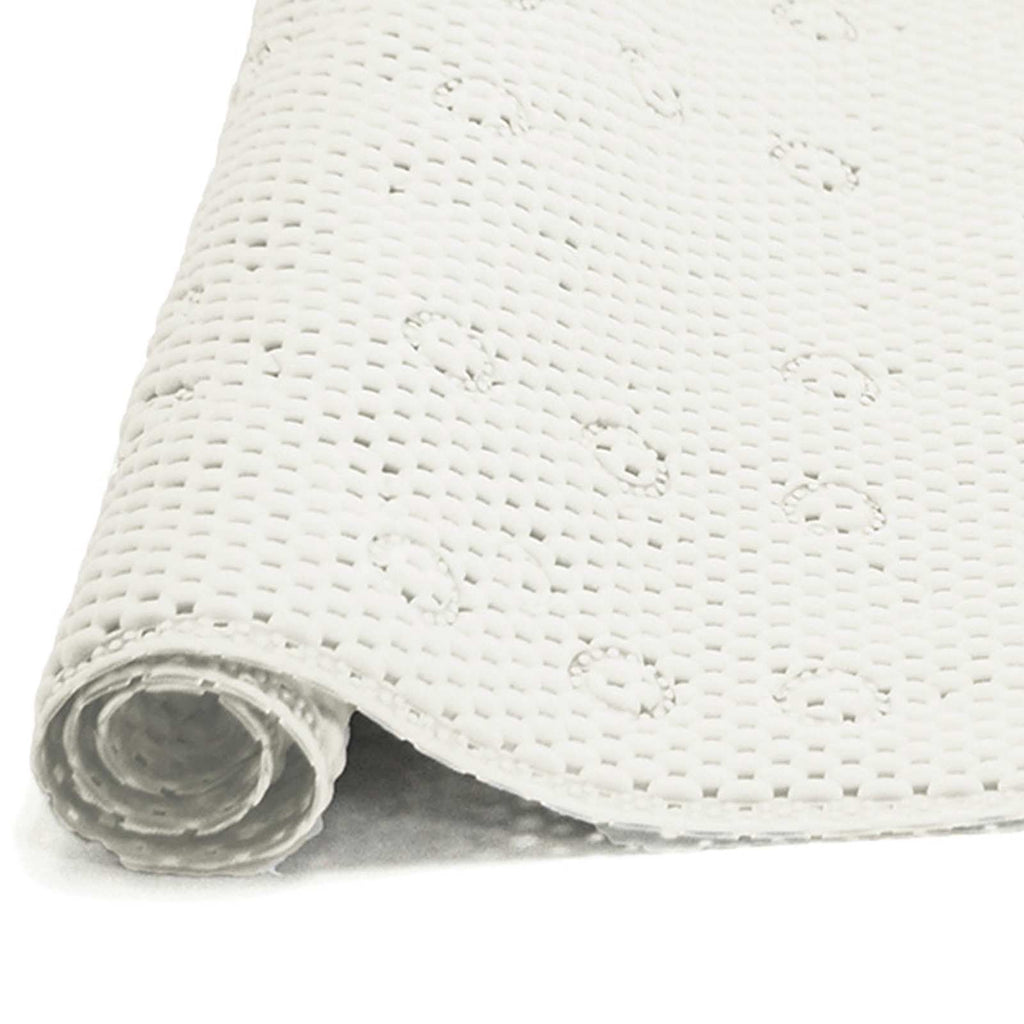 Cloud Nine White Bath Mat, 17x36