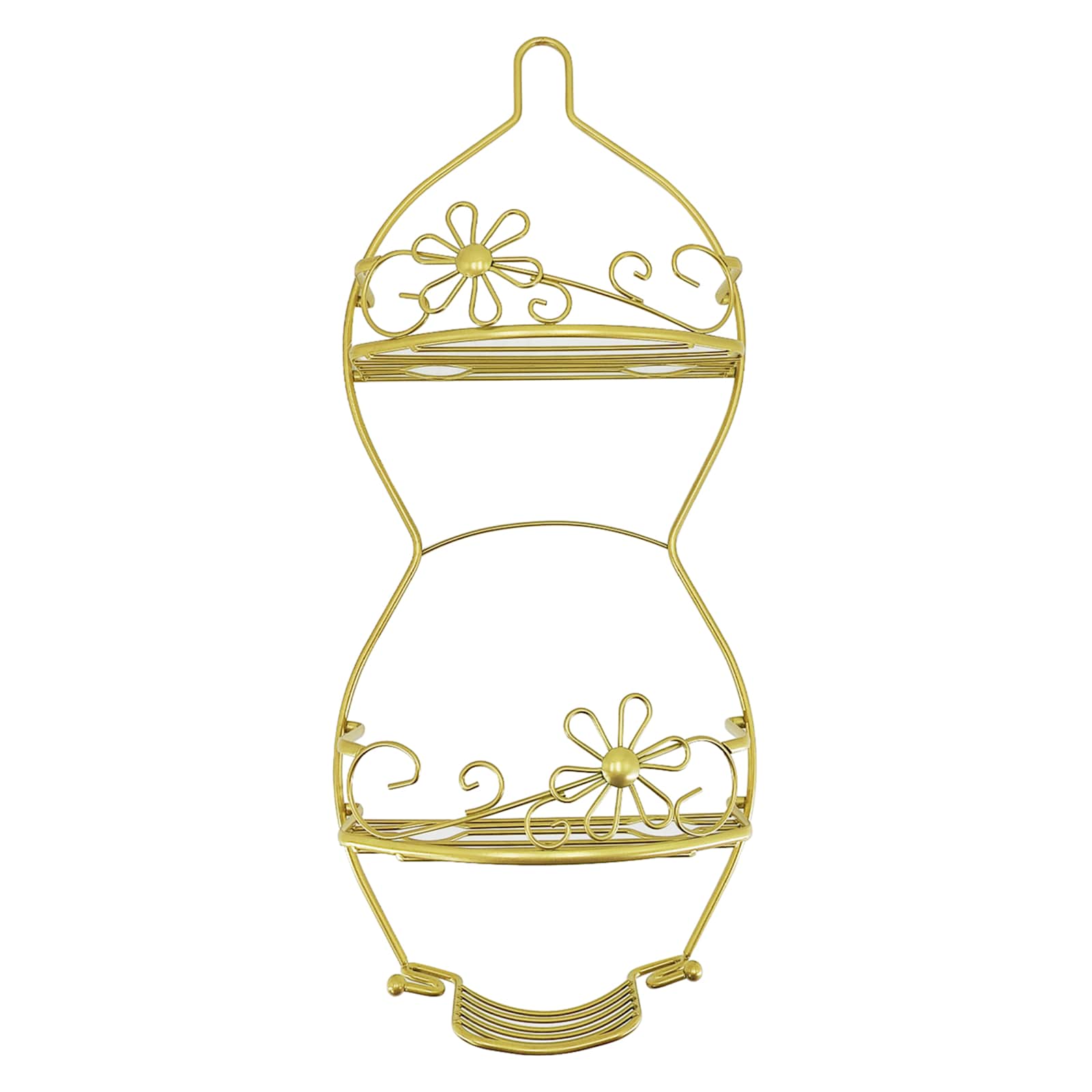 Gold Petals Max Shower Caddy