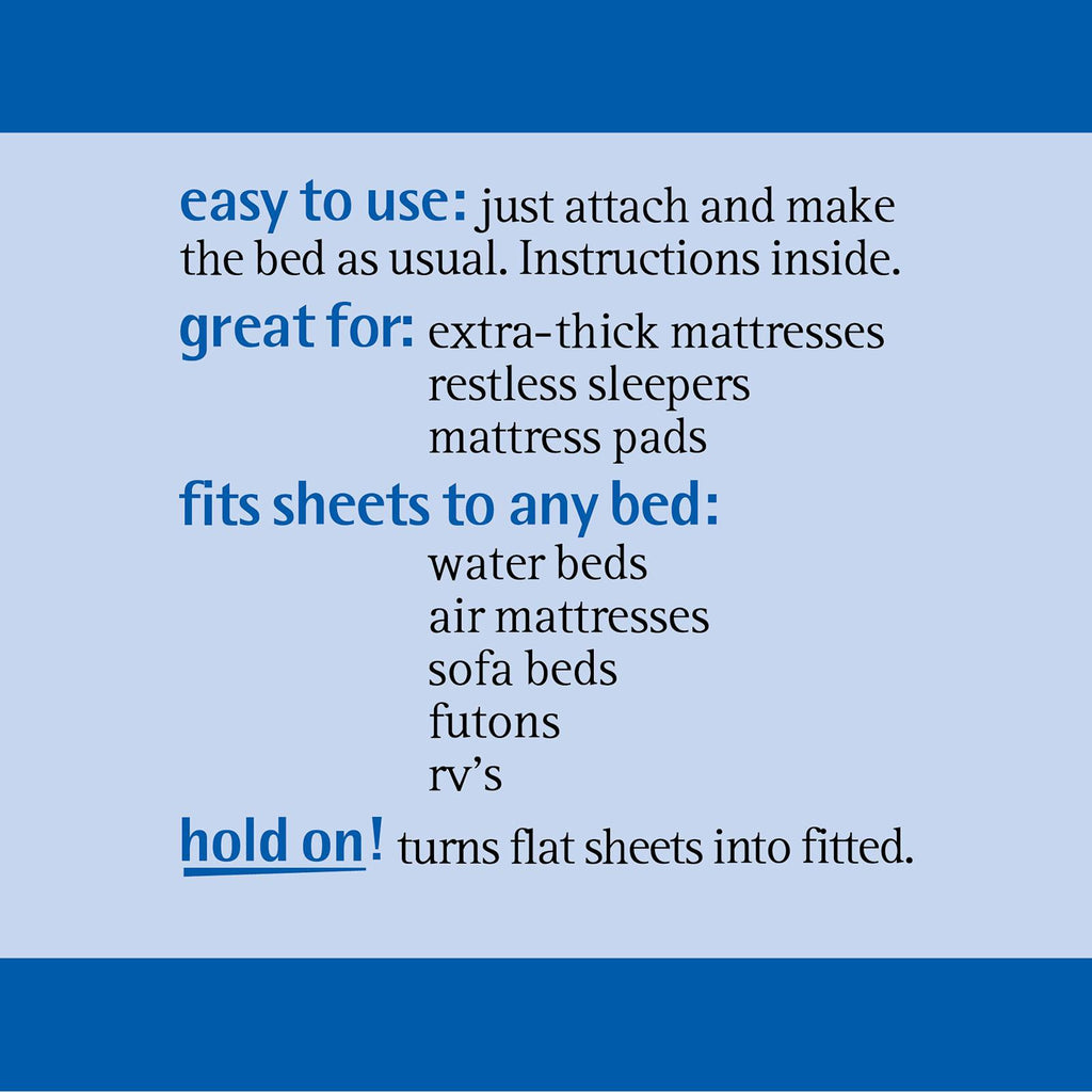 Hold On Sheet Straps