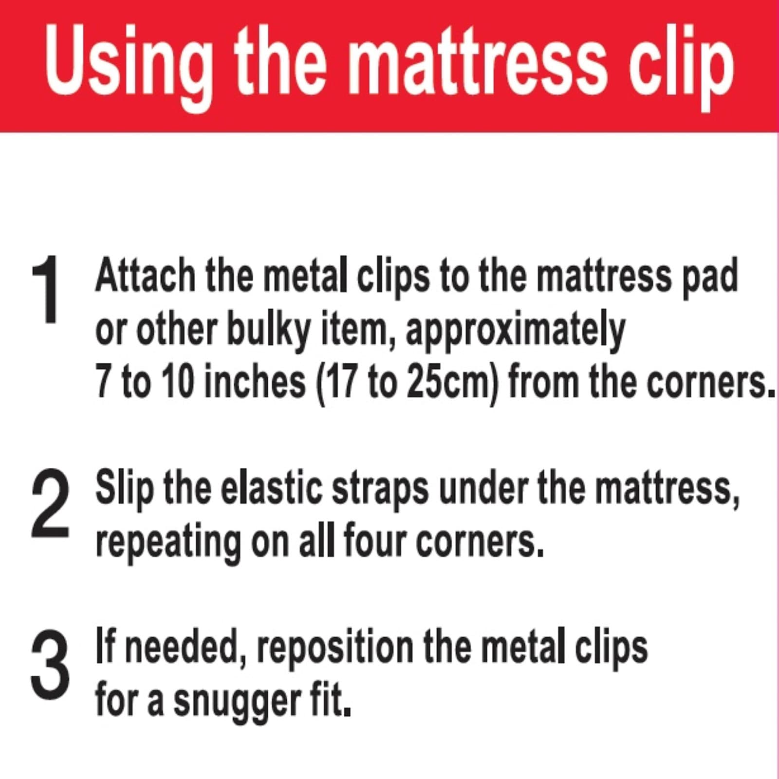 Bed Makers Mattress Clips