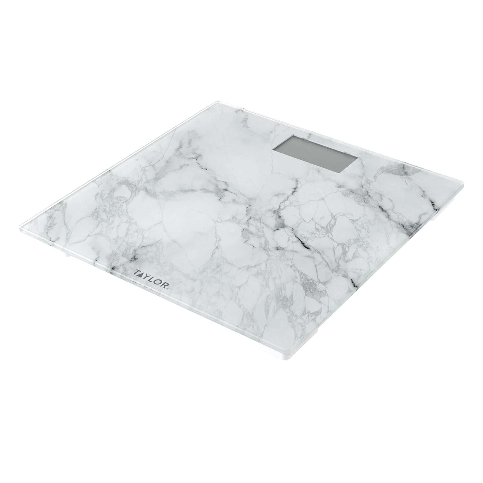 Taylor Digital Clear Glass Marble Print Scale