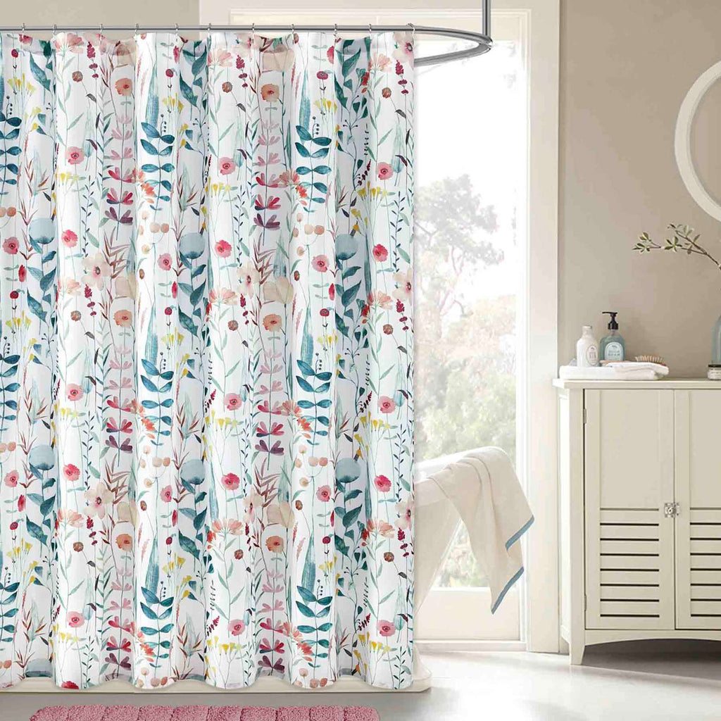 Wild Garden Print Shower Curtain, 72"