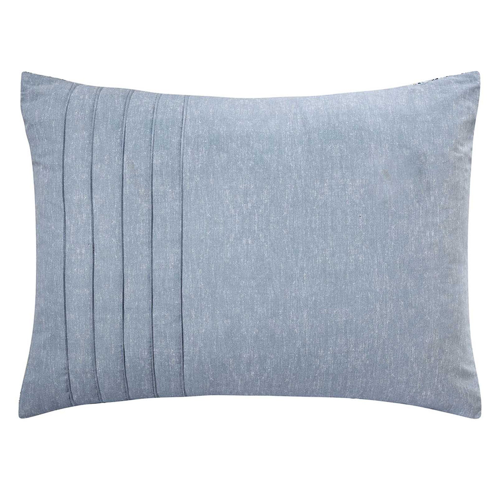 7-Piece Ivey Blue Comforter Set, King