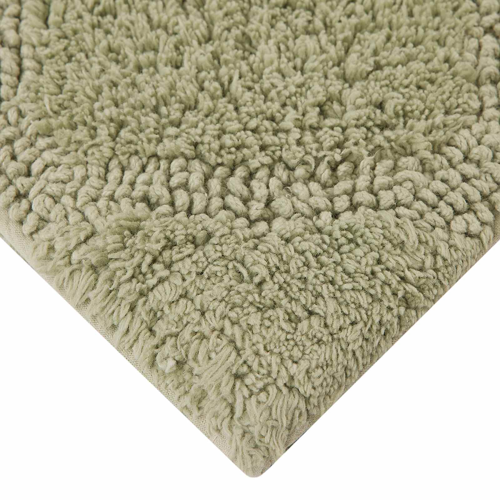 2-Pack Green Diamond Bath Rug Set, 17x24 & 20x32