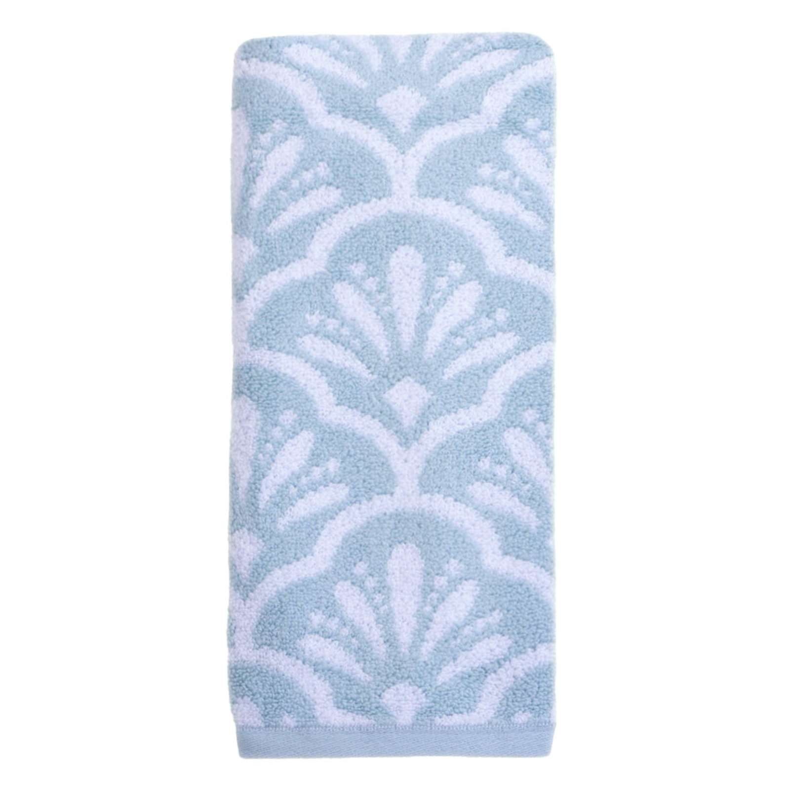 Luxury Jacquard Light Blue Towels