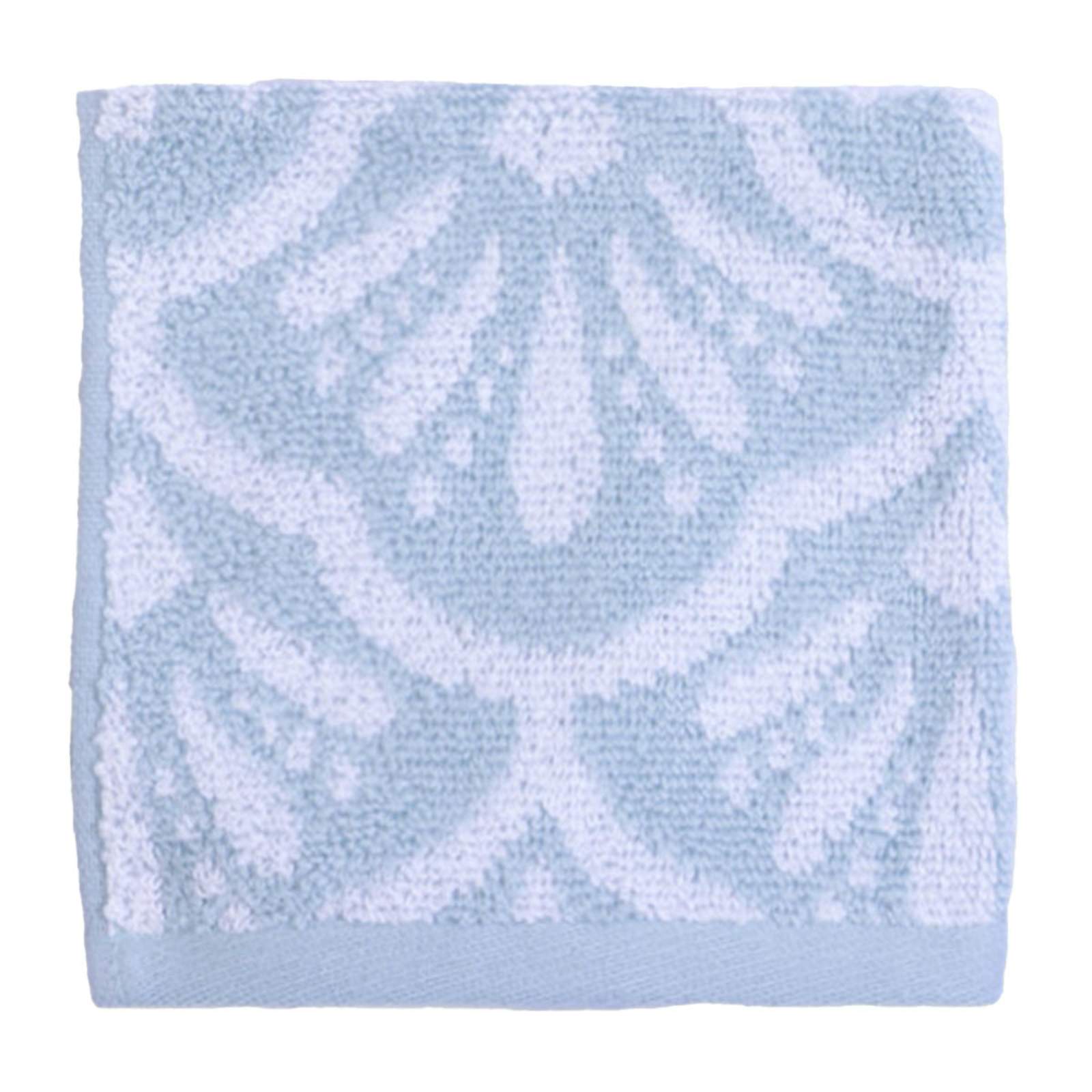 Luxury Jacquard Light Blue Towels
