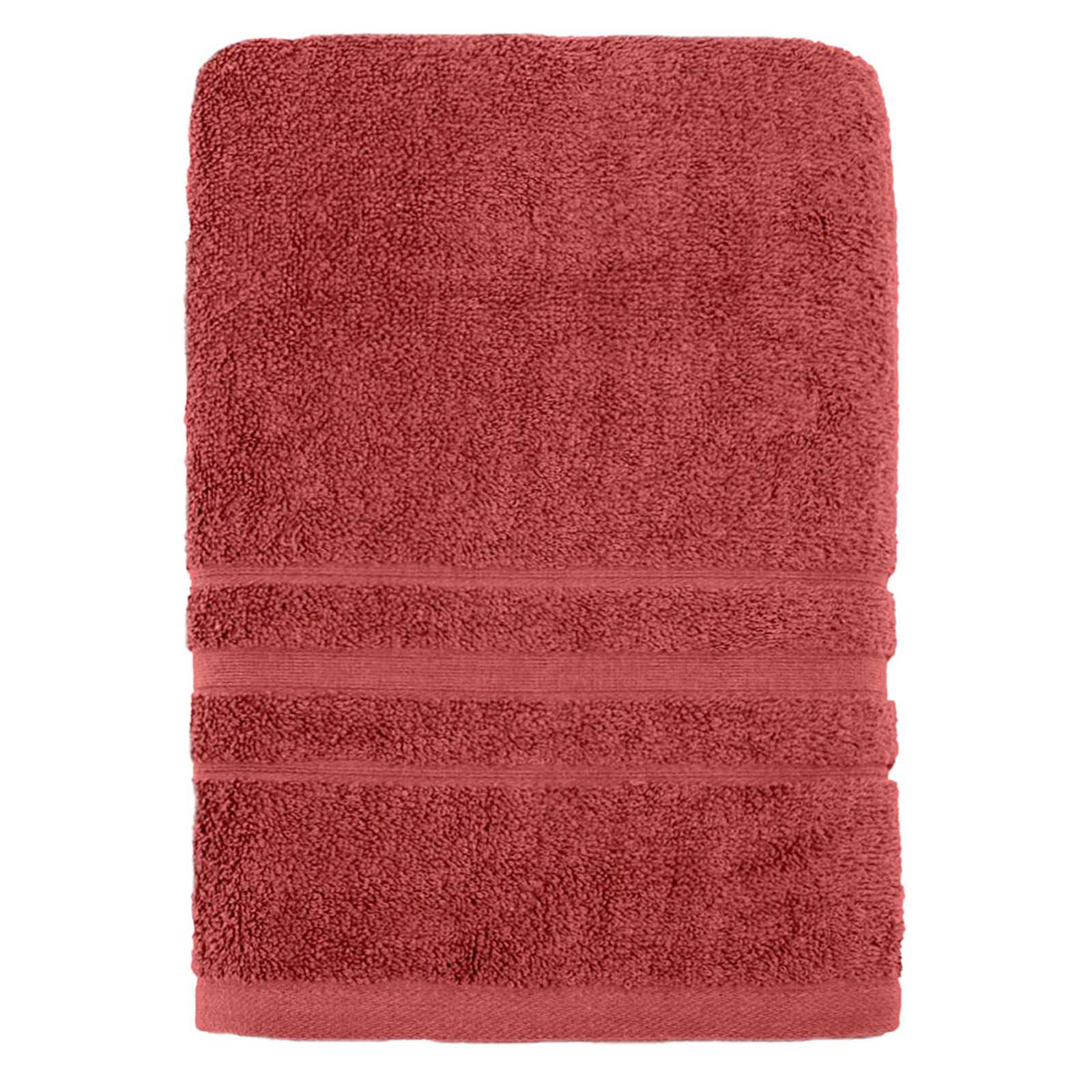 Essential Solid Terracotta Bath Towel, 30x54