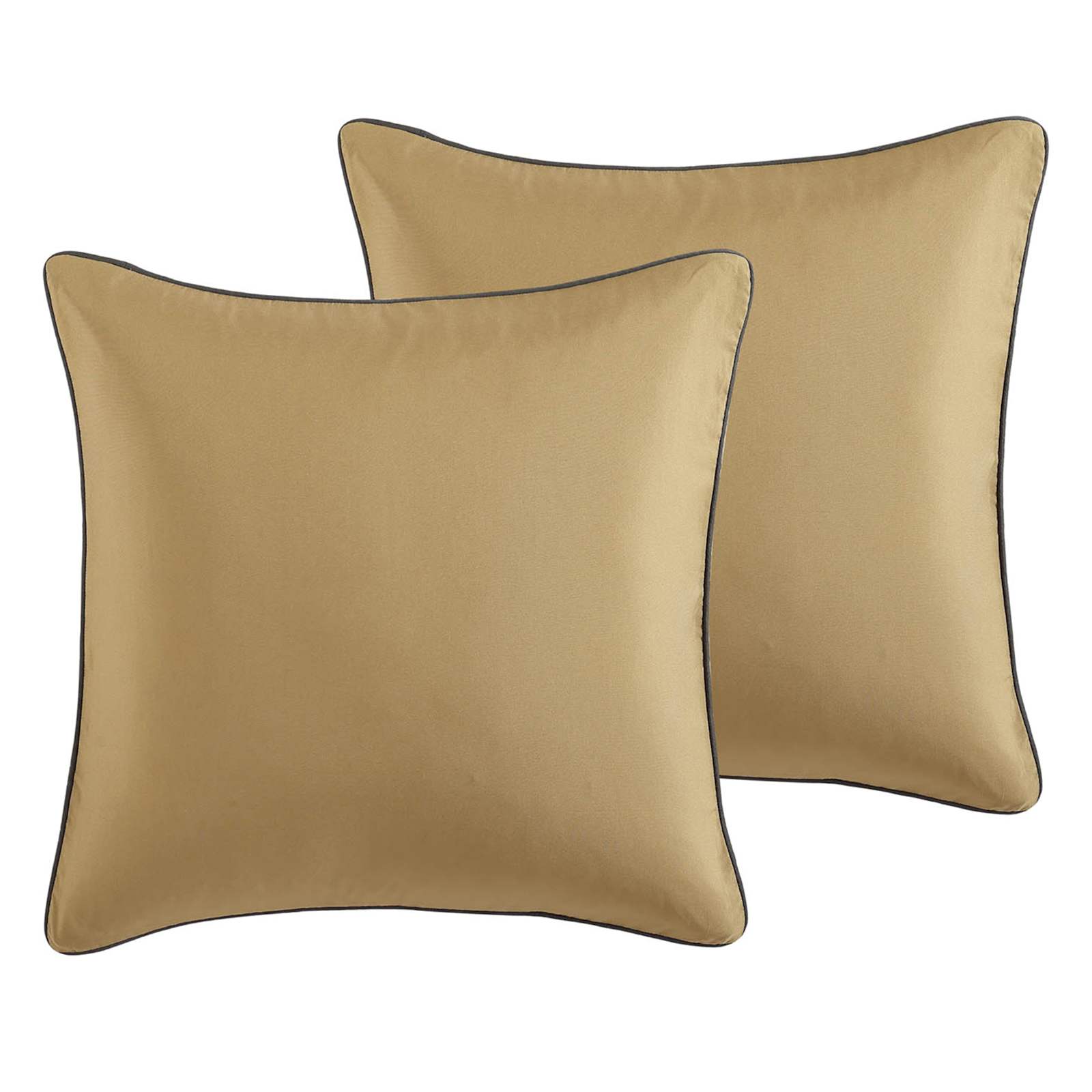 7-Piece Davin Yellow & Grey Comforter Set
