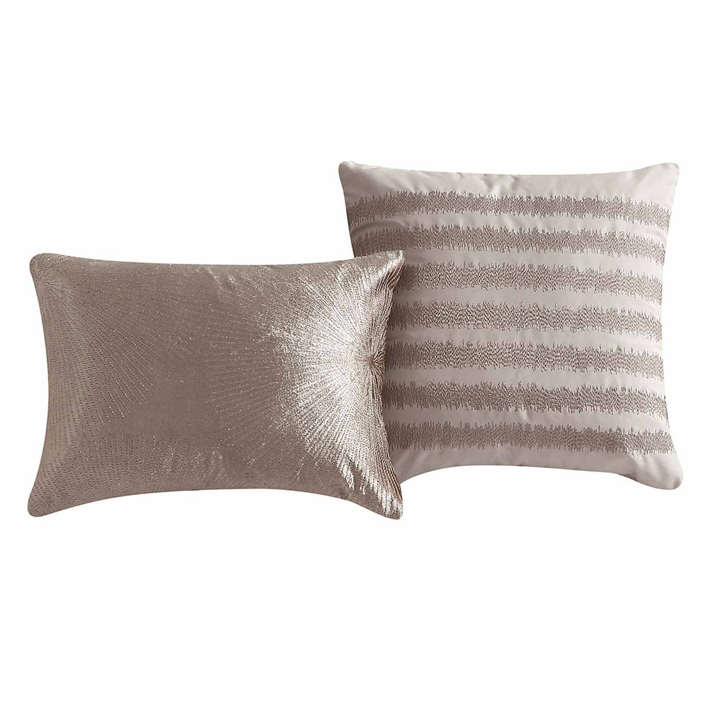 7-Piece Hina Neutral Comforter Set, King