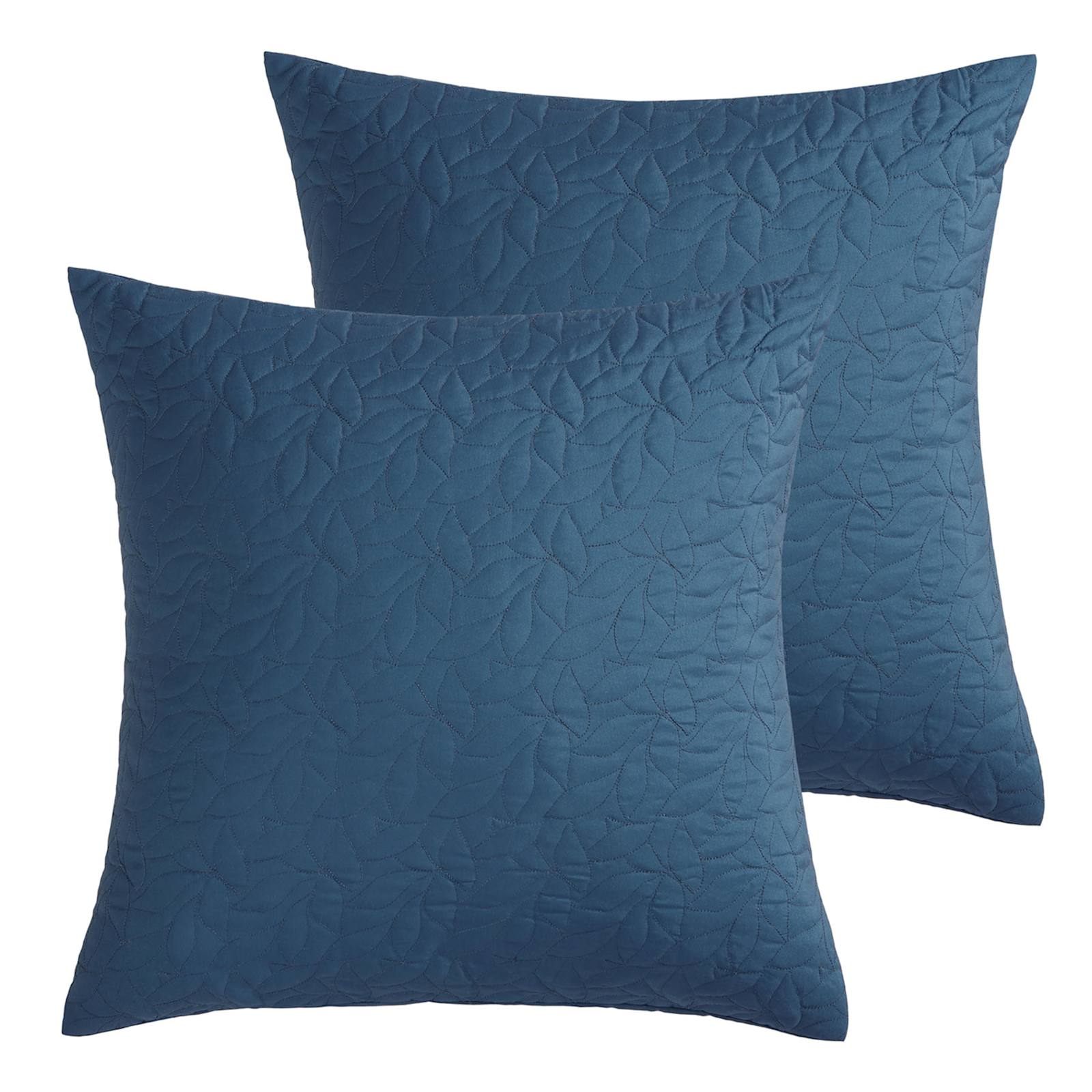 7-Piece Villard Blue Comforter Set, Full/Queen