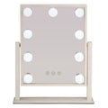 White LED Light Standing Mirror, 16"