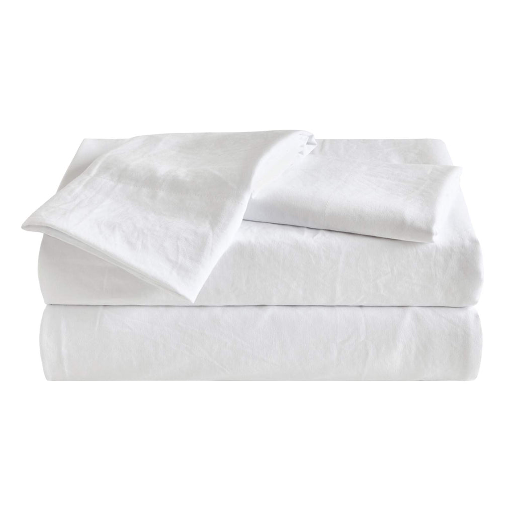 4-Piece Bright White Super Soft Microfiber Sheet Set