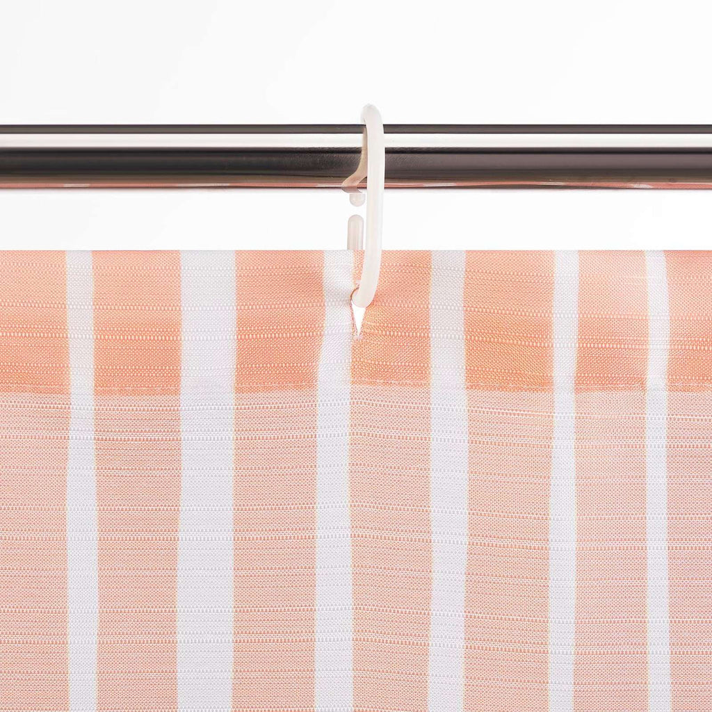 13-Piece Lane Yellow Multi Stripe Shower Curtain Set, 70x72