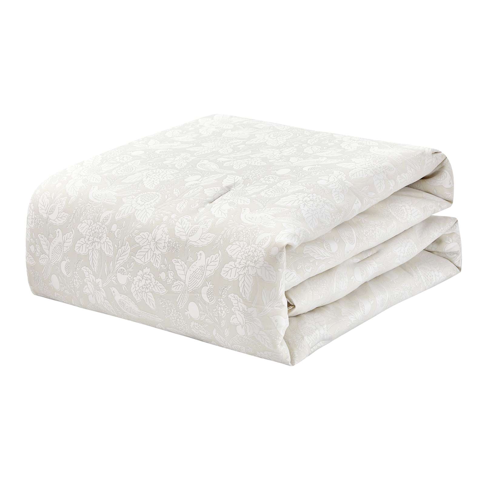 5-Piece Songbird Tonal Jacquard Comforter Set, Full/Queen