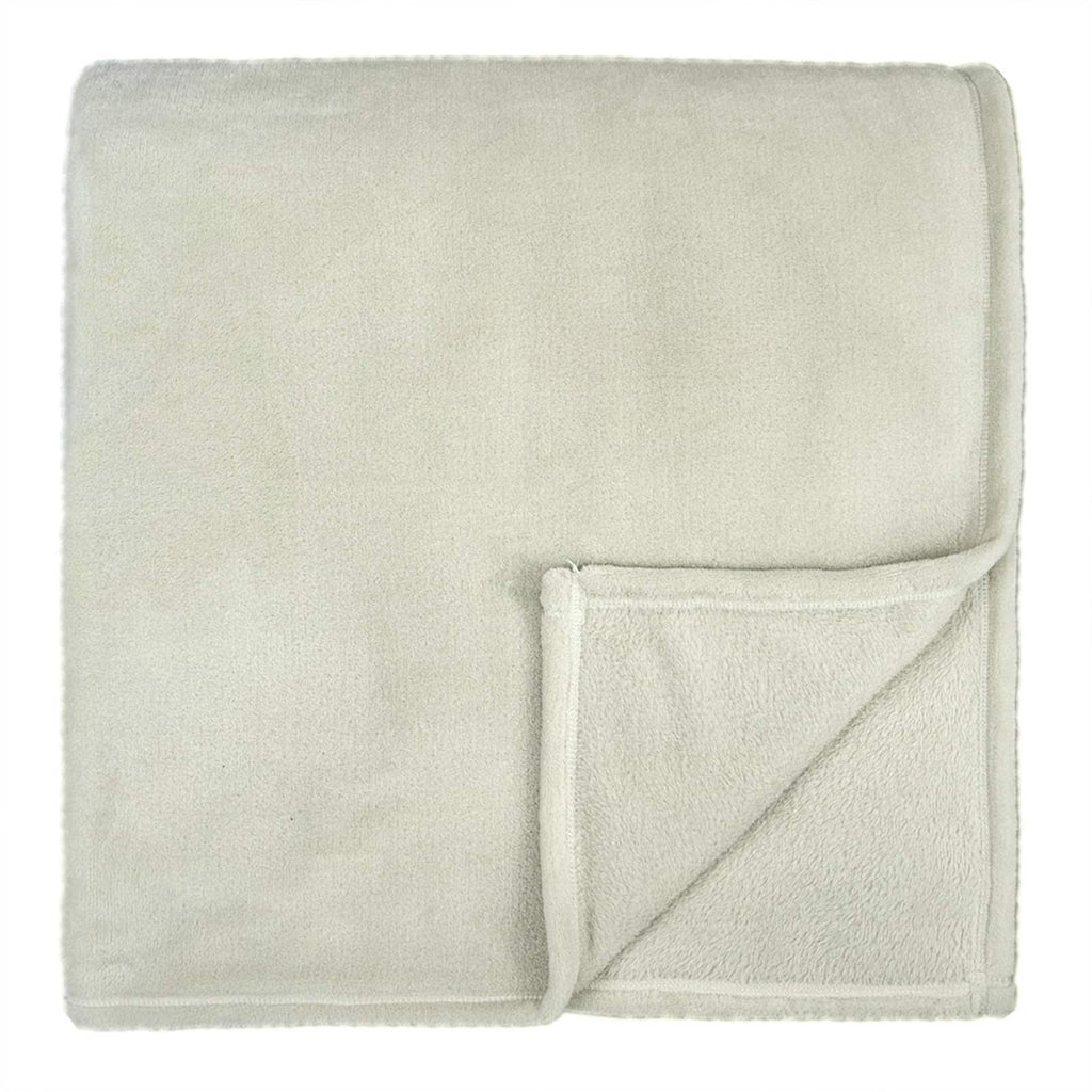 Natural Plush Bed Blanket