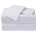 4-Piece White Cooling Microfiber Sheet Set