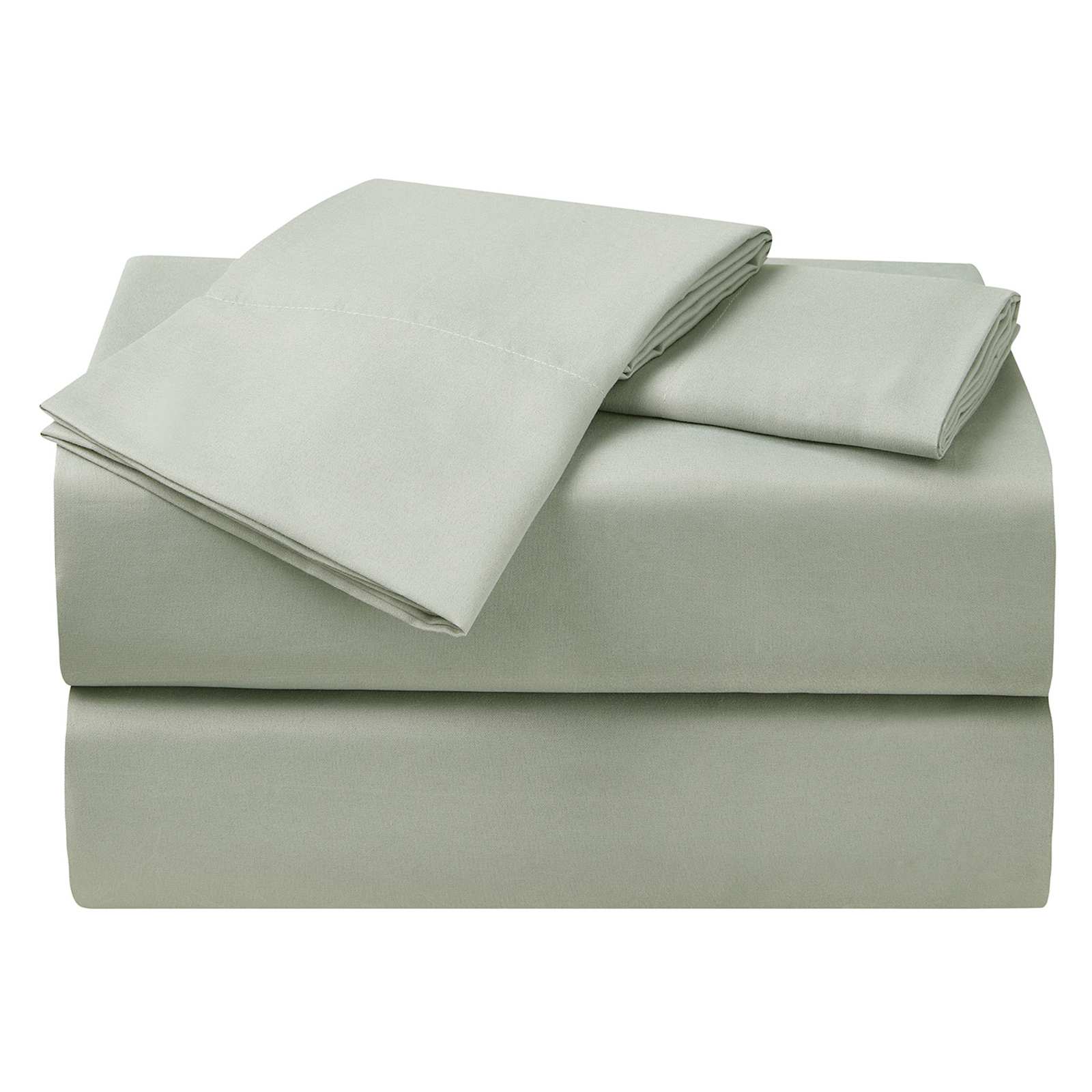 4-Piece Sage Cooling Microfiber Sheet Set, Queen