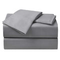4-Piece Dark Grey Cooling Microfiber Sheet Set