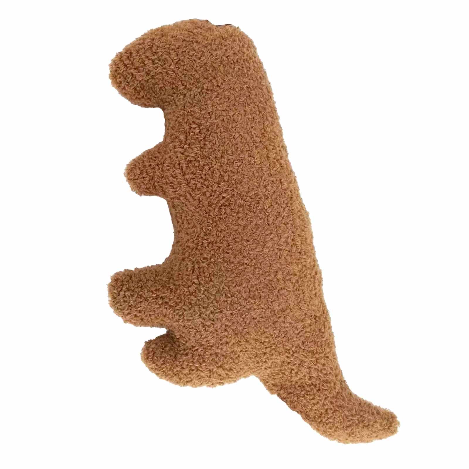 T-Rex Dinosaur Nugget Shaped Pillow, 10x12