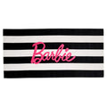 Striped Barbie Kids Beach Towel, 28x58