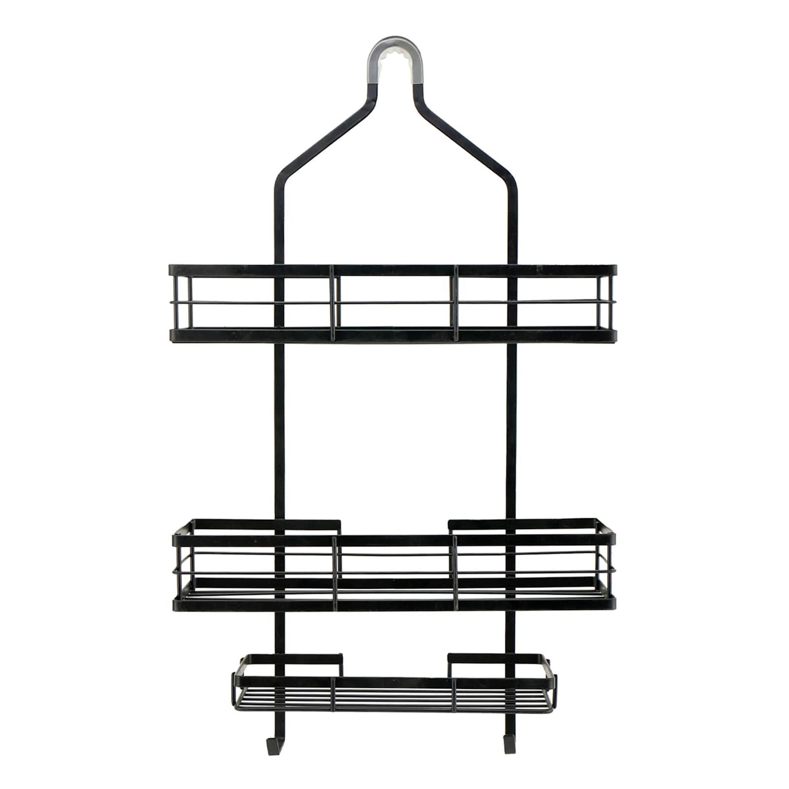 Keller Black Rectangle Shower Caddy