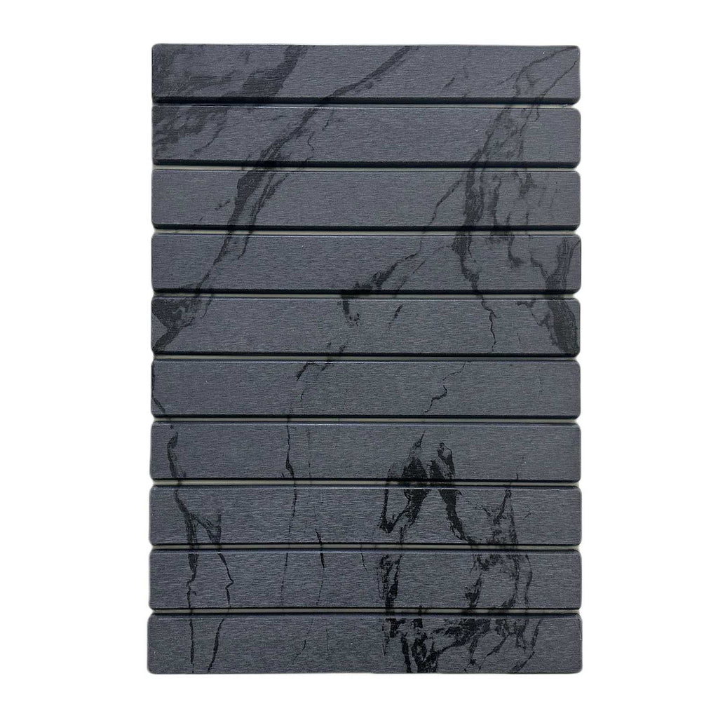 Charcoal Diatomite Stone Bath Mat, 23x15