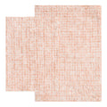 2-Piece Georgia Pink Bath Rug Set, 20x30/17x24