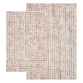 2-Piece Georgia Beige Bath Rug Set, 20x30/17x24