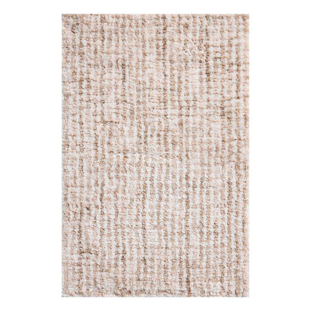 2-Piece Georgia Beige Bath Rug Set, 20x30/17x24