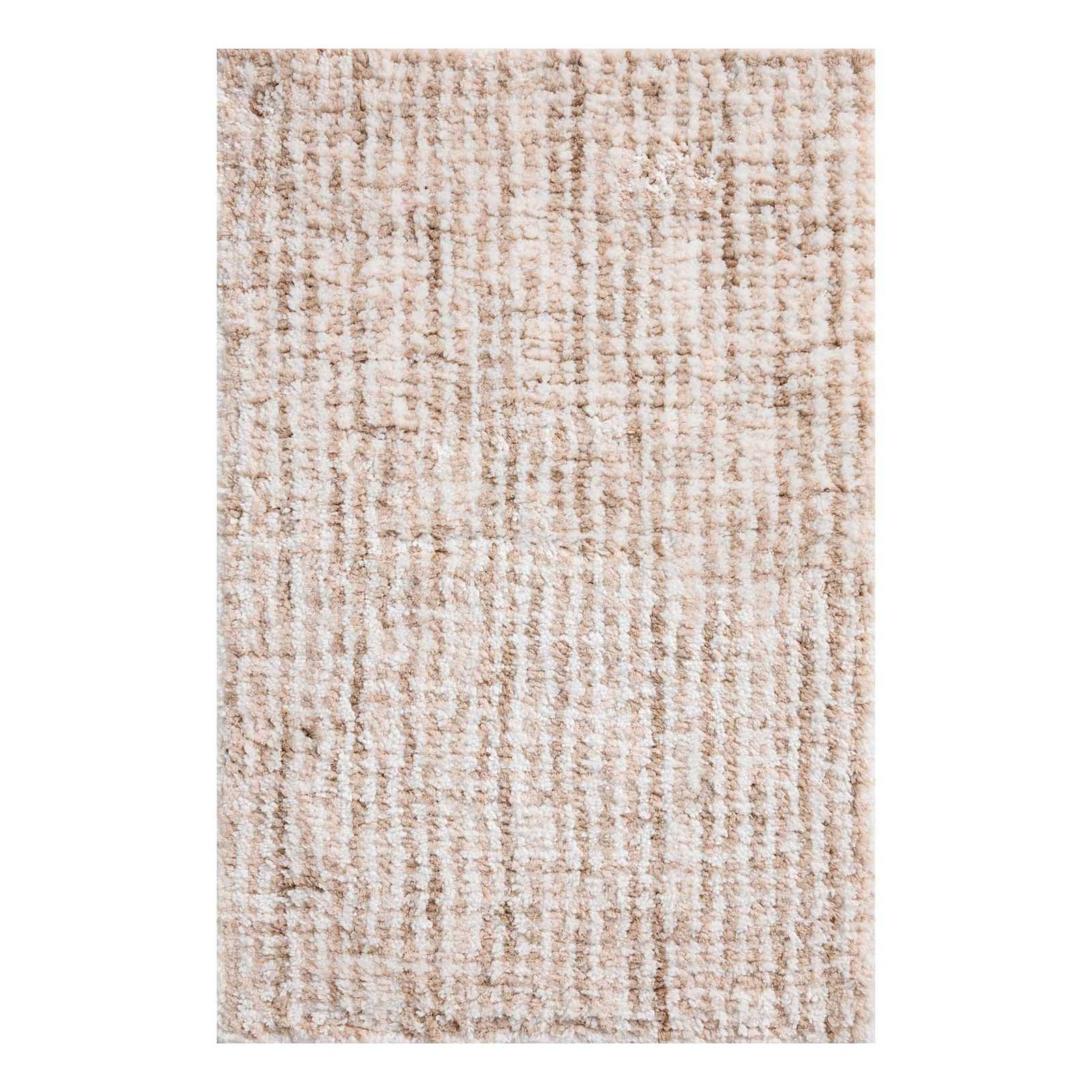 2-Piece Georgia Beige Bath Rug Set, 20x30/17x24