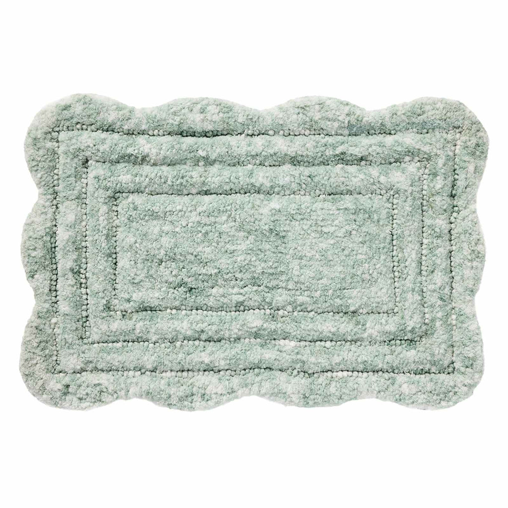 Montgomery Sea Green Bath Rug, 20x30