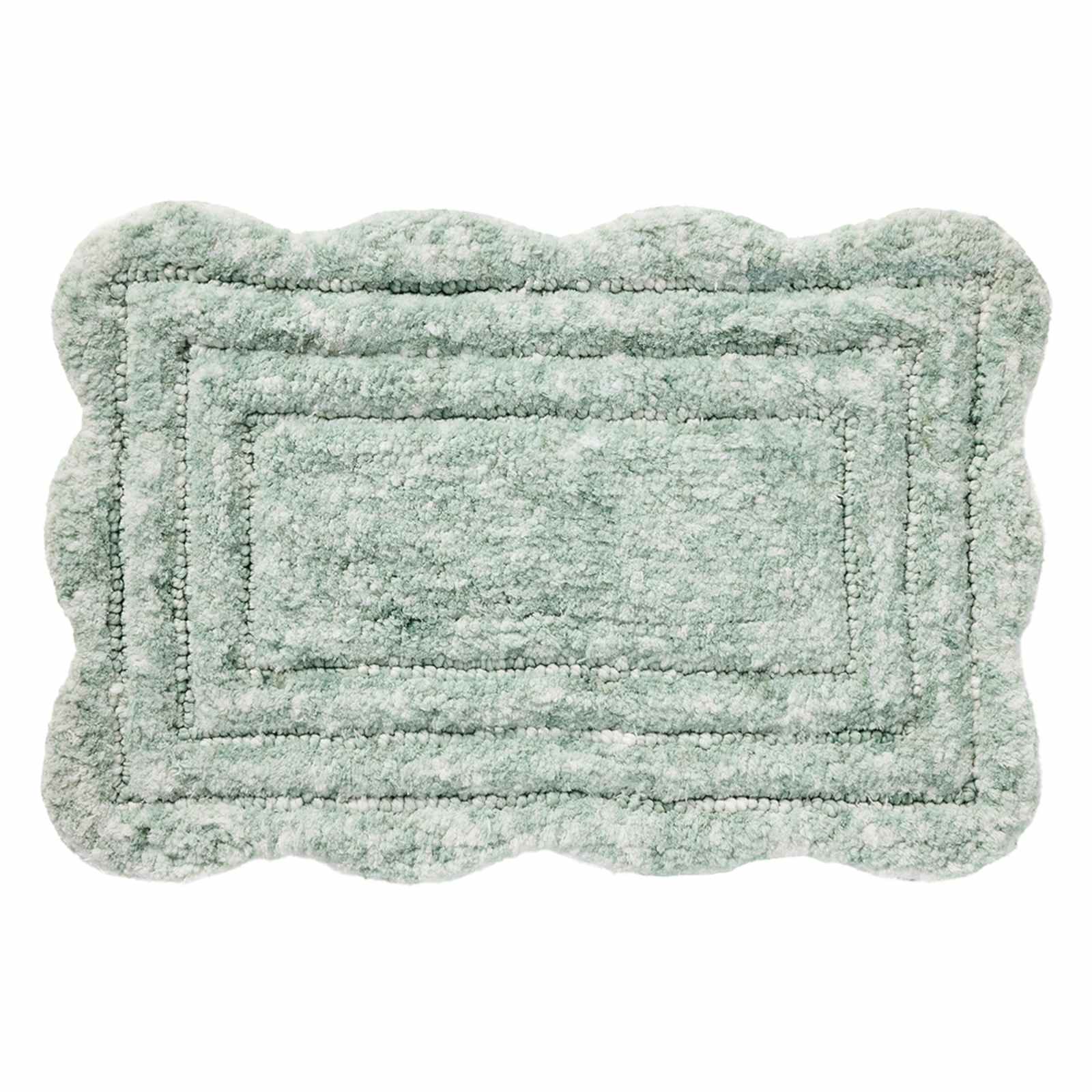 Montgomery Sea Green Bath Rug, 20x30