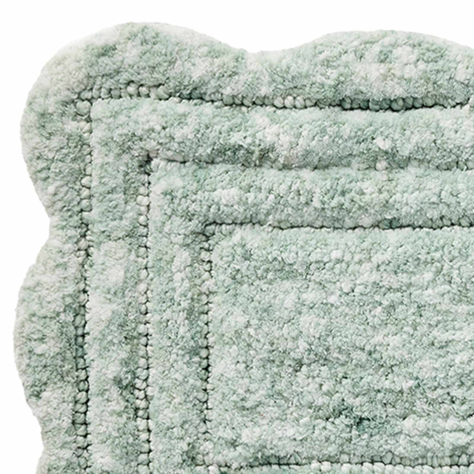 Montgomery Sea Green Bath Rug, 20x30