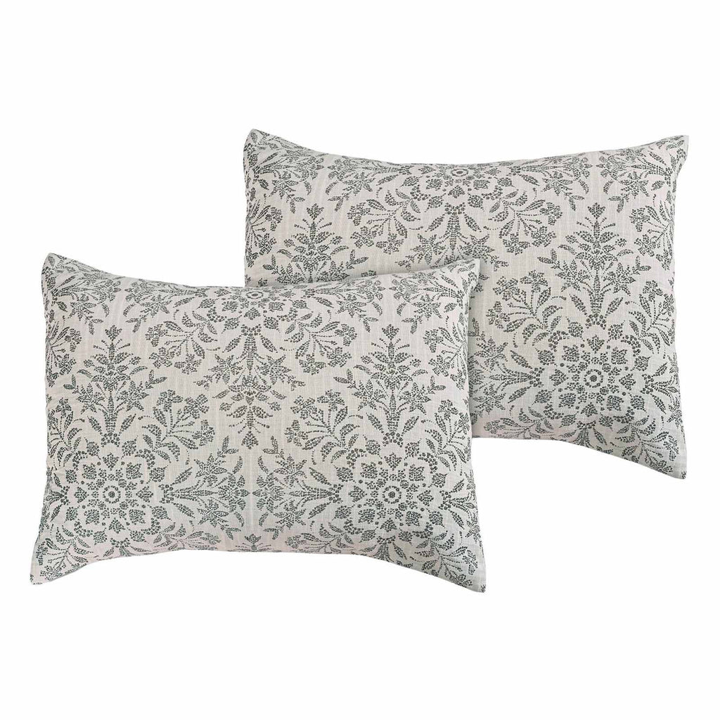 3-Piece Black & White Floral Matelassé Coverlet Set, King