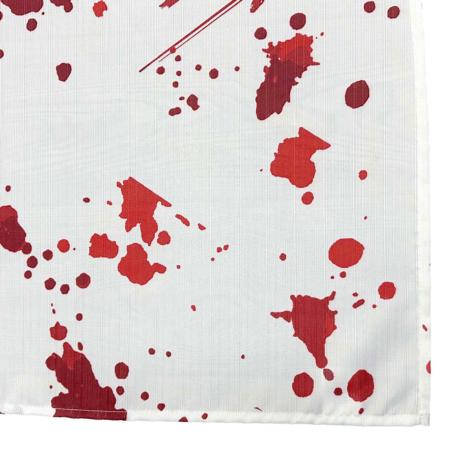 Midnight Shadows 13-Piece a Bloody Mess Bloody Shower Curtain Set