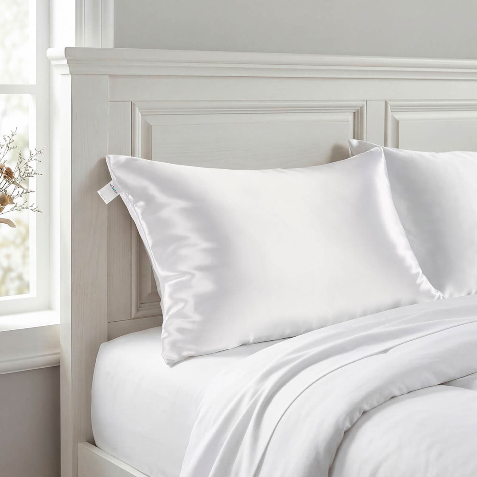 Satin Pillow Protector, King