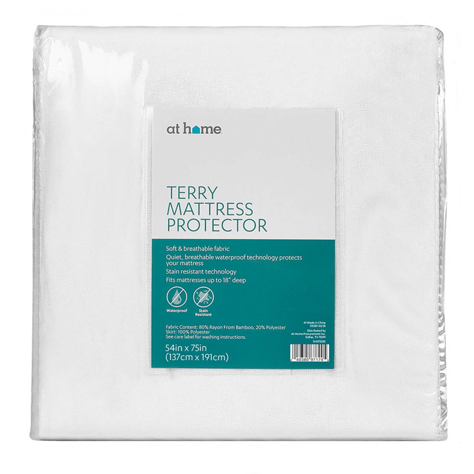 Terry Bamboo Mattress Protector