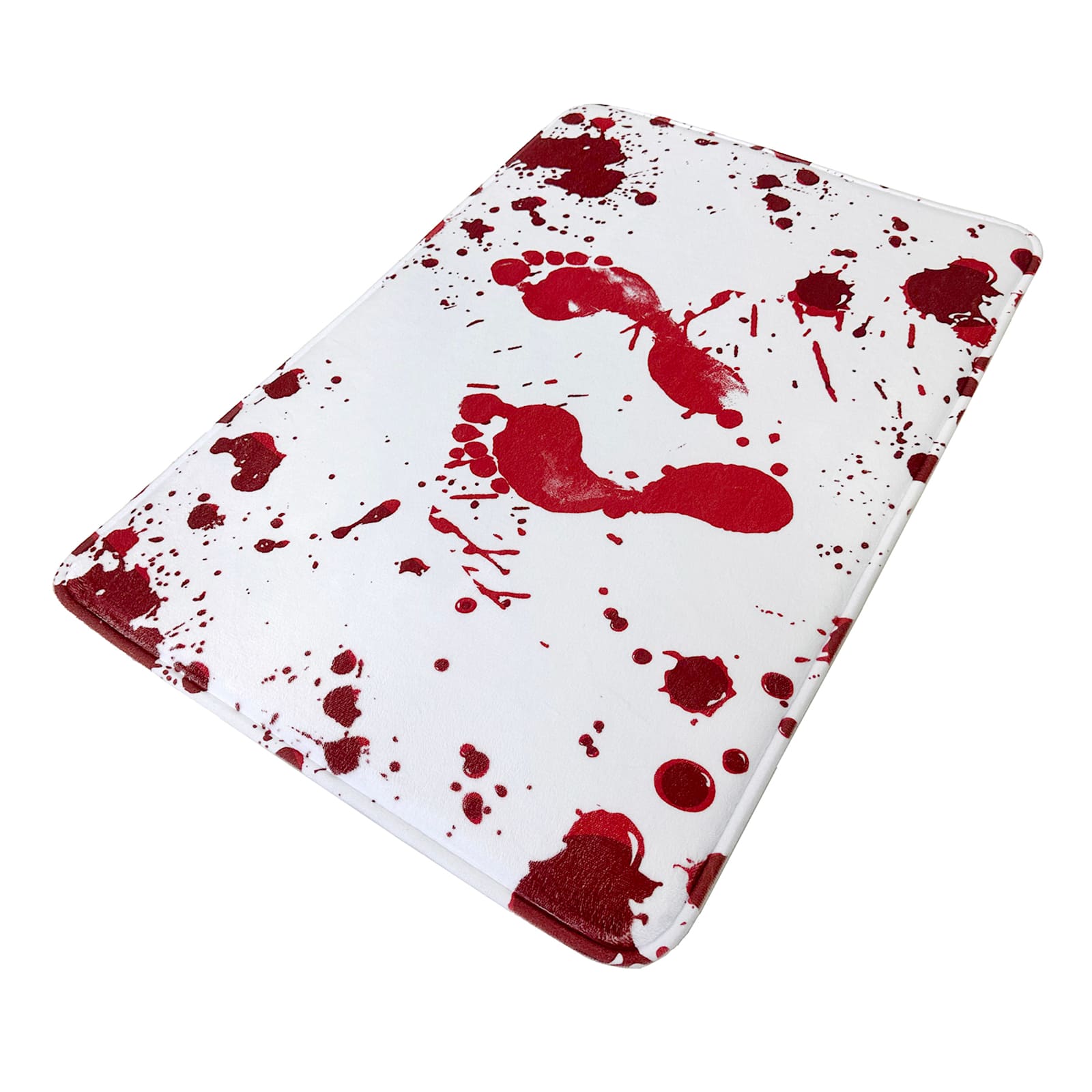 Midnight Shadows A Bloody Mess Memory Foam Bath Rug, 20x30