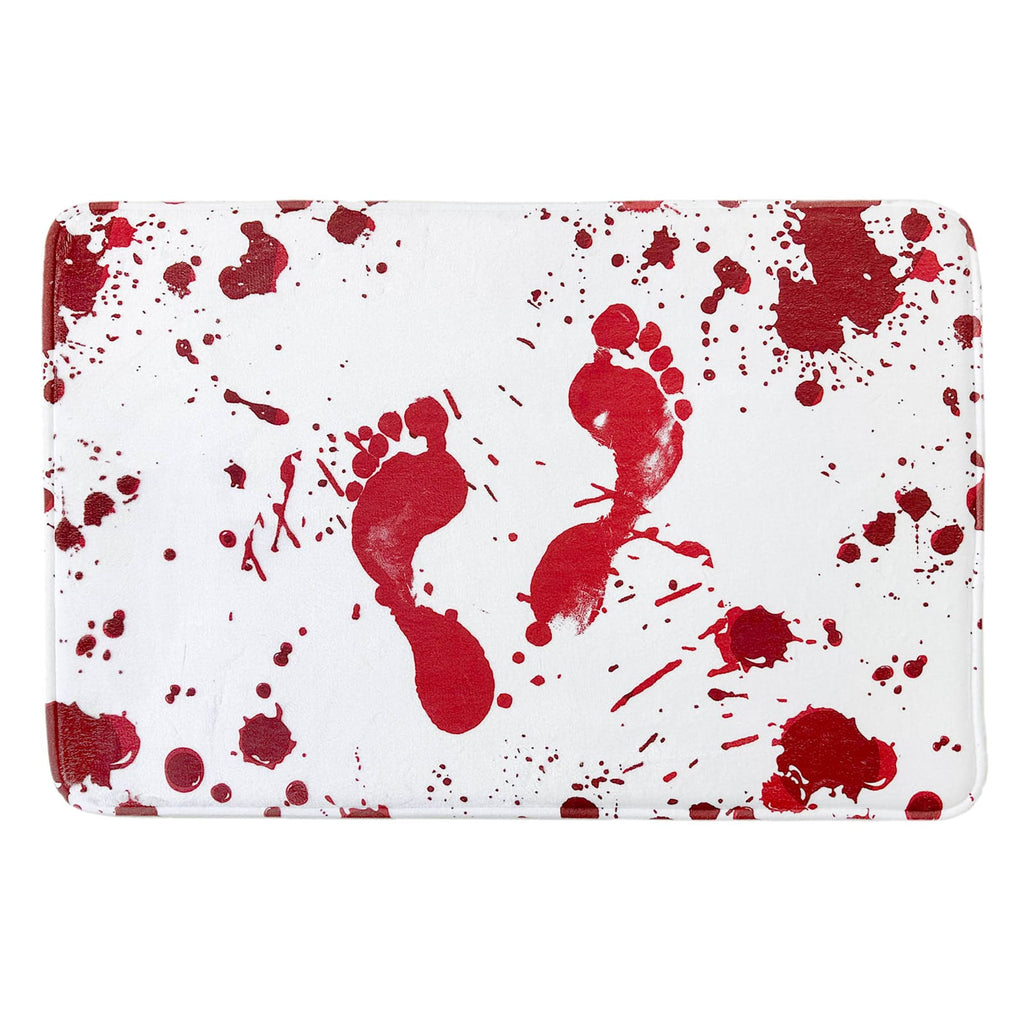 Midnight Shadows A Bloody Mess Memory Foam Bath Rug, 20x30