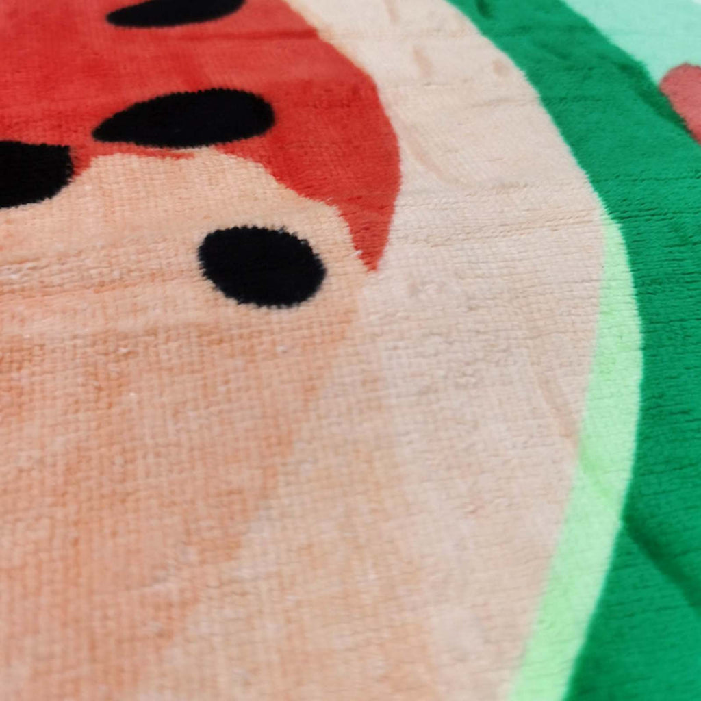 Printed Watermelons Beach Towel, 34x64