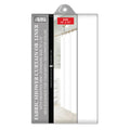 White Fabric Shower Curtain Liner