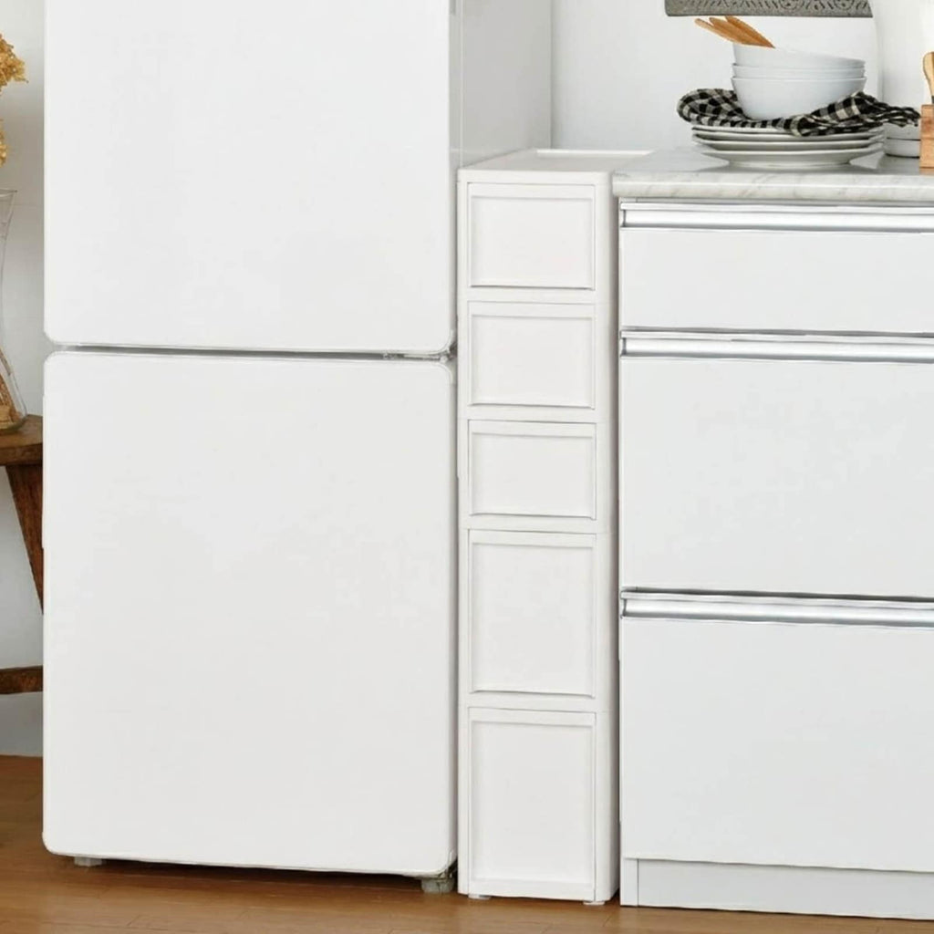 6-Drawer Slim Rolling Tower