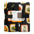 Jack-o'-Lantern Frames Throw Blanket, 50x60